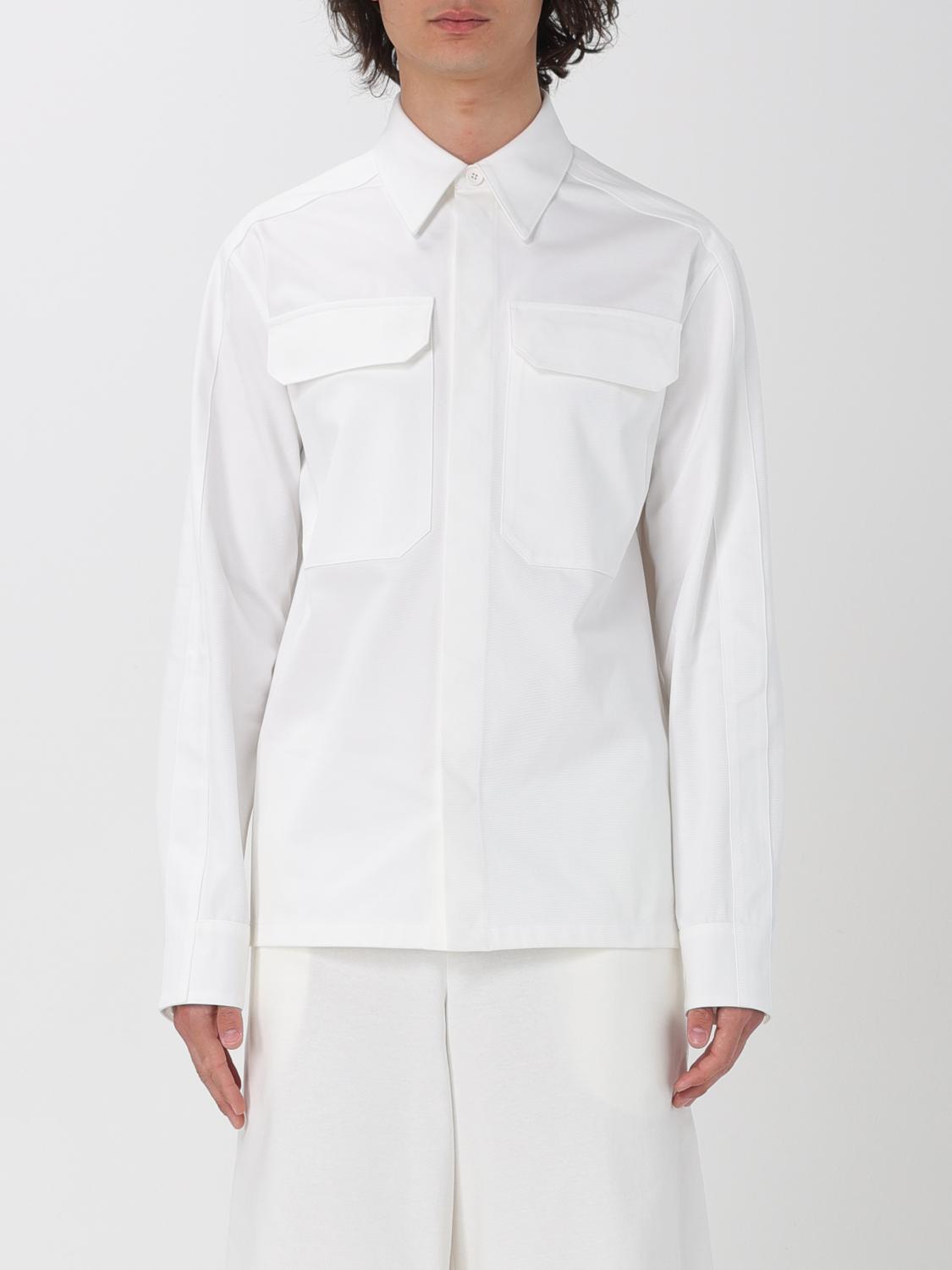 Shop Jil Sander Shirt  Men Color White