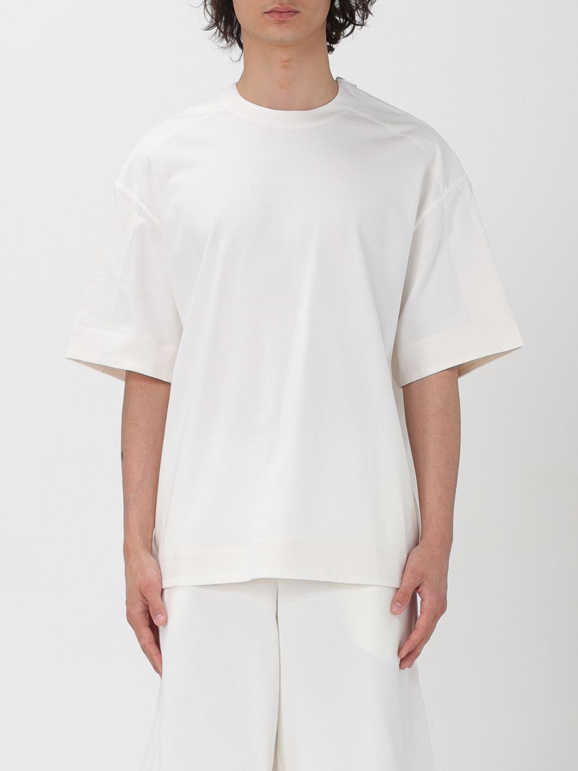 Shop Jil Sander T-shirt  Men Color White