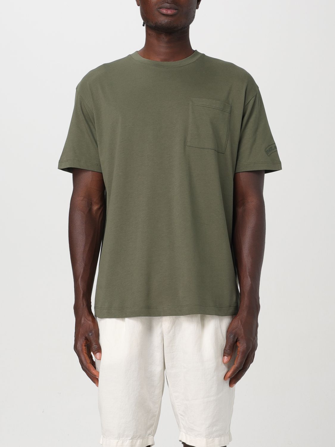Shop Paul & Shark T-shirt  Men Color Military