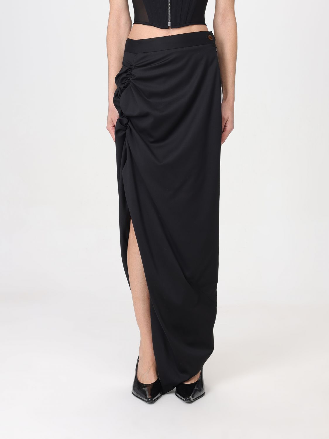 Shop Vivienne Westwood Skirt  Woman Color Black