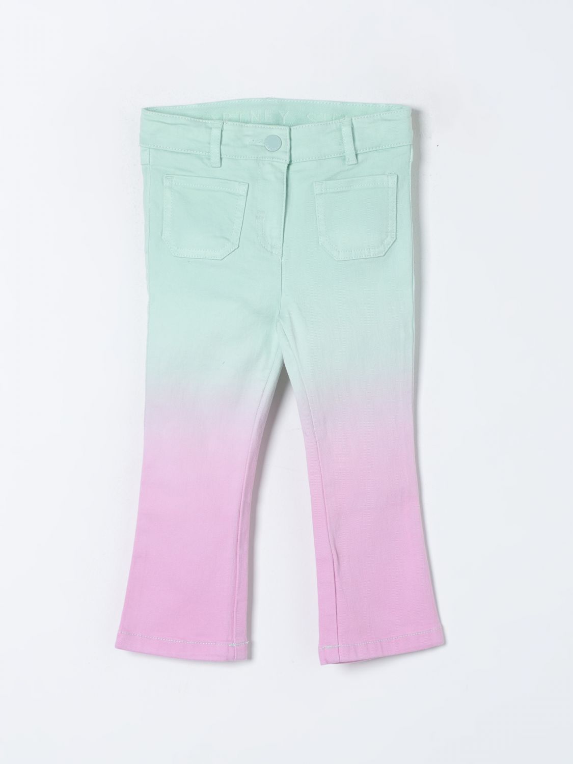 Shop Stella Mccartney Pants  Kids Kids Color Multicolor