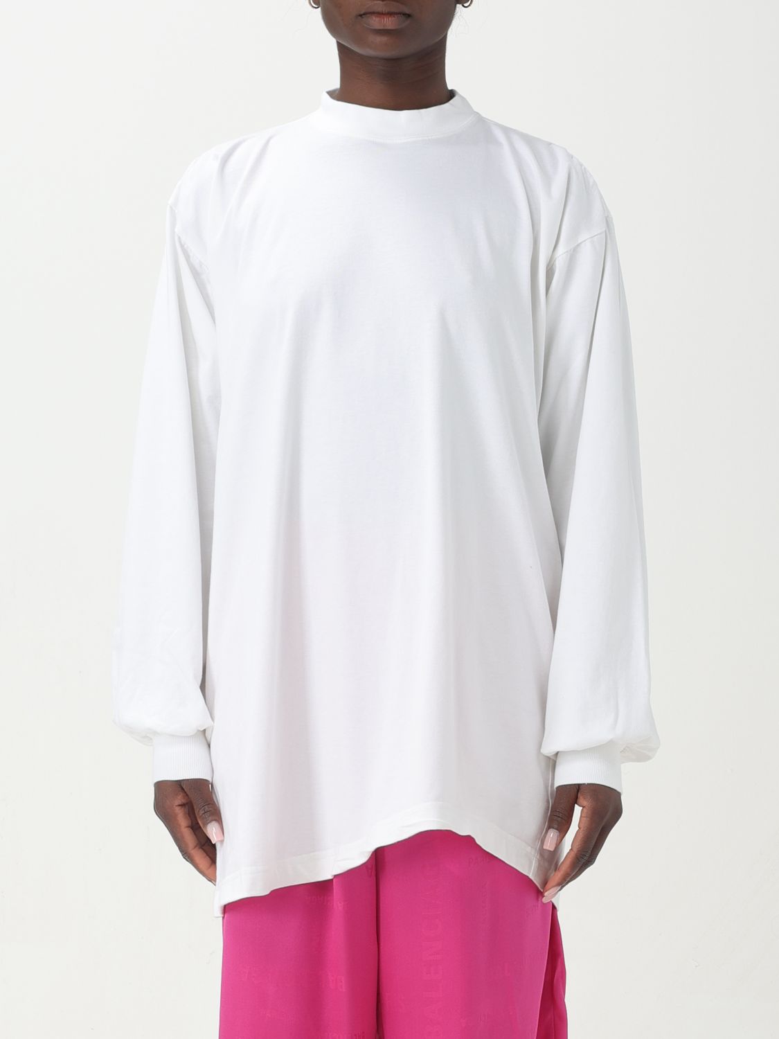 Shop Balenciaga T-shirt  Woman Color White