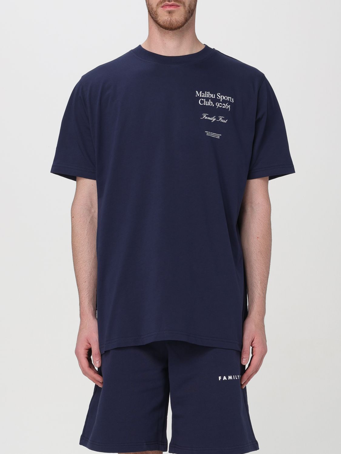 Family First T-shirt  Men Color Navy In 海军蓝