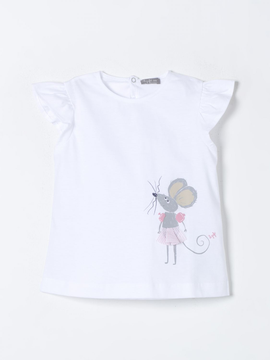 Shop Il Gufo T-shirt  Kids Color White