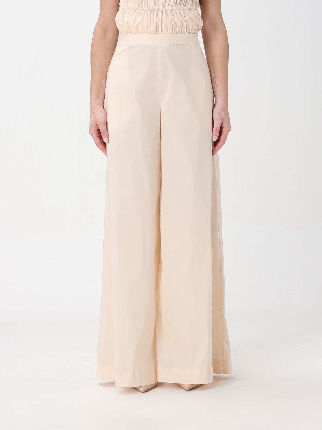 Liviana Conti Trousers  Woman Colour Beige