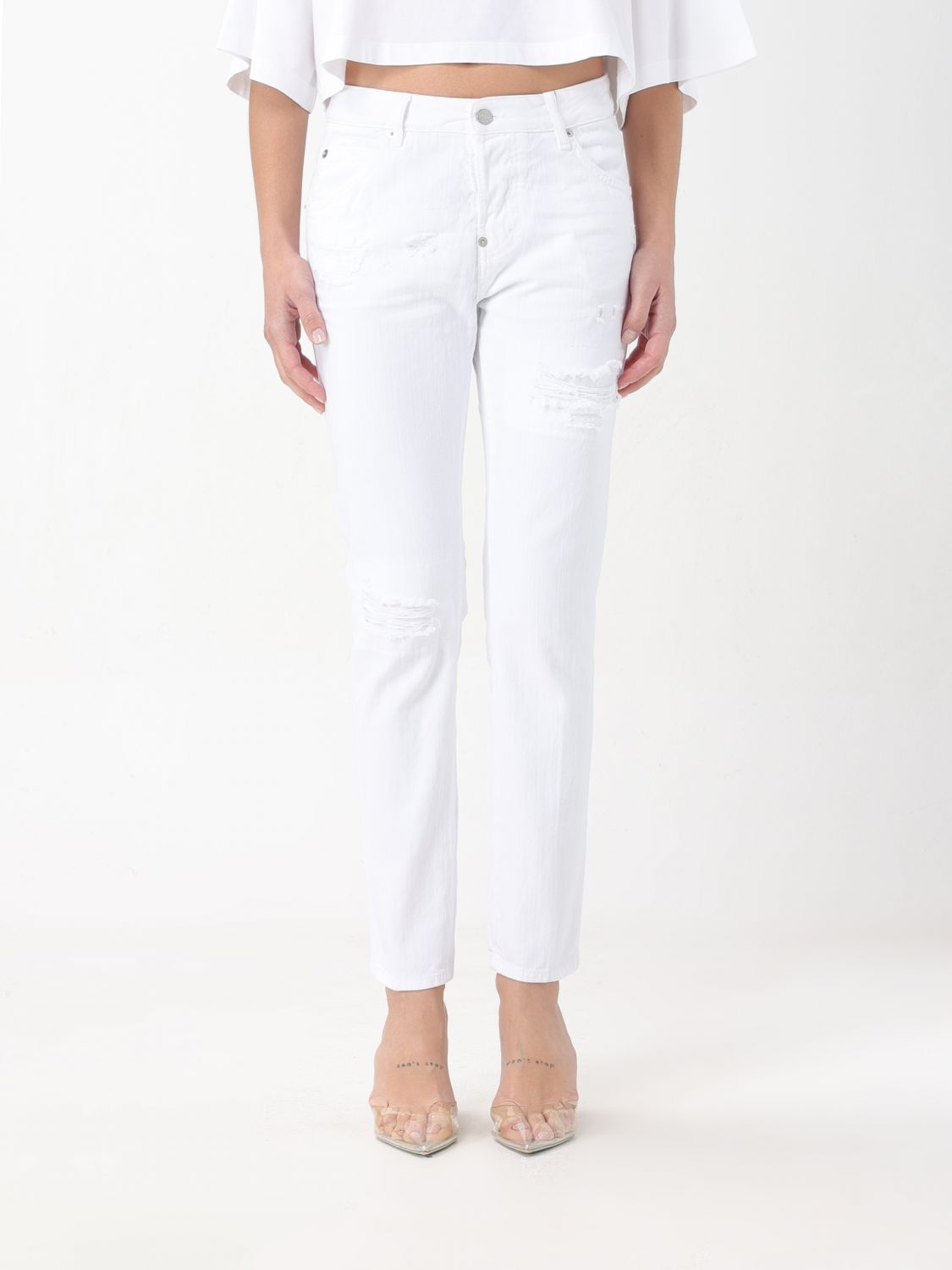 Dsquared2 Jeans  Woman Color White