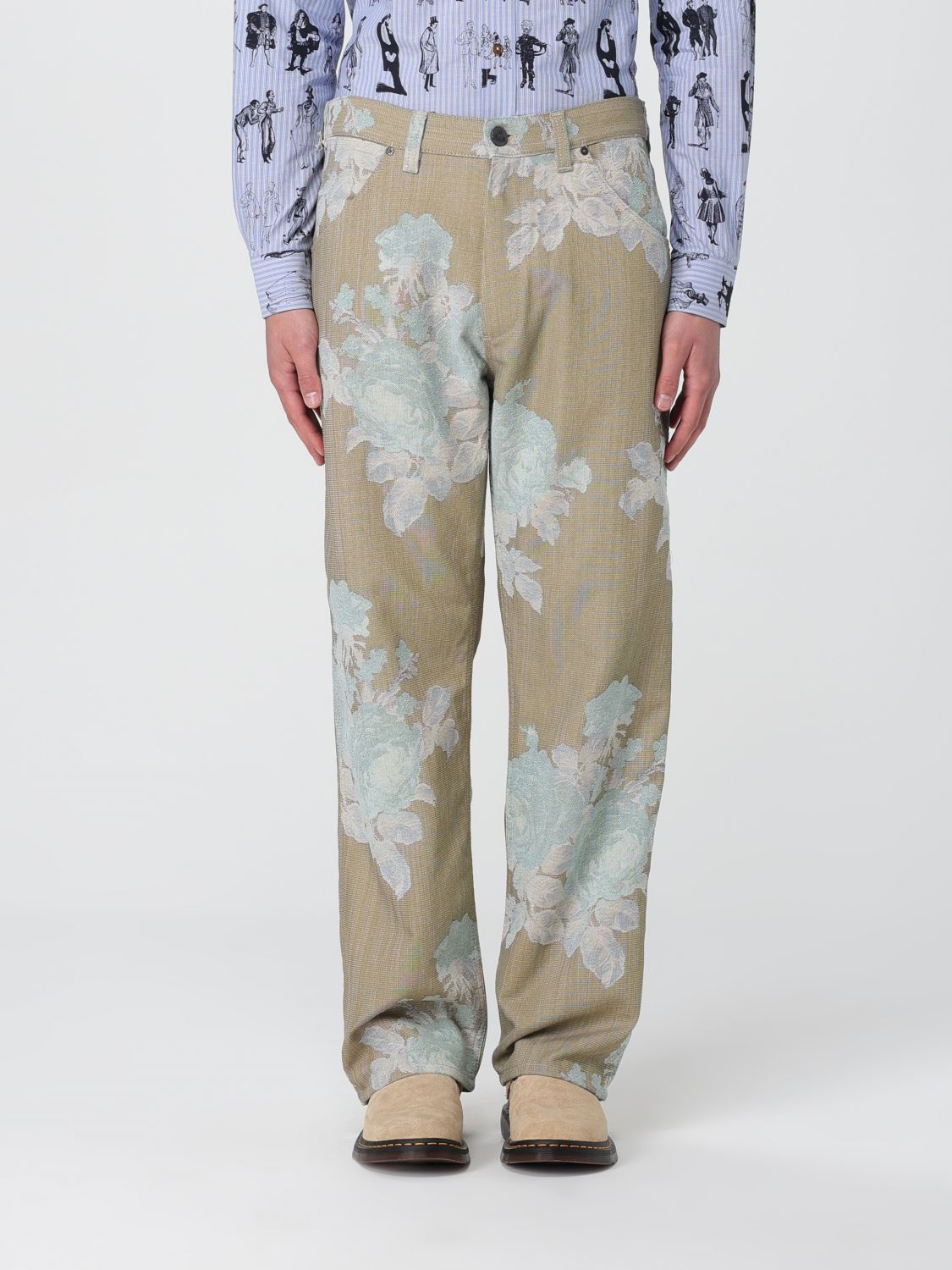 Shop Vivienne Westwood Pants  Men Color Sand