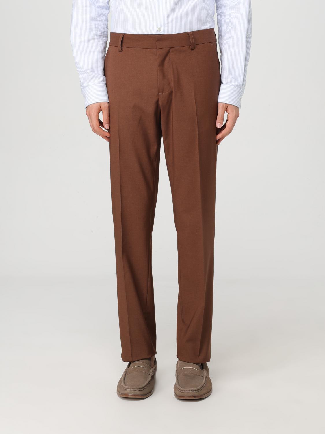 Shop Daniele Alessandrini Pants  Men Color Tobacco