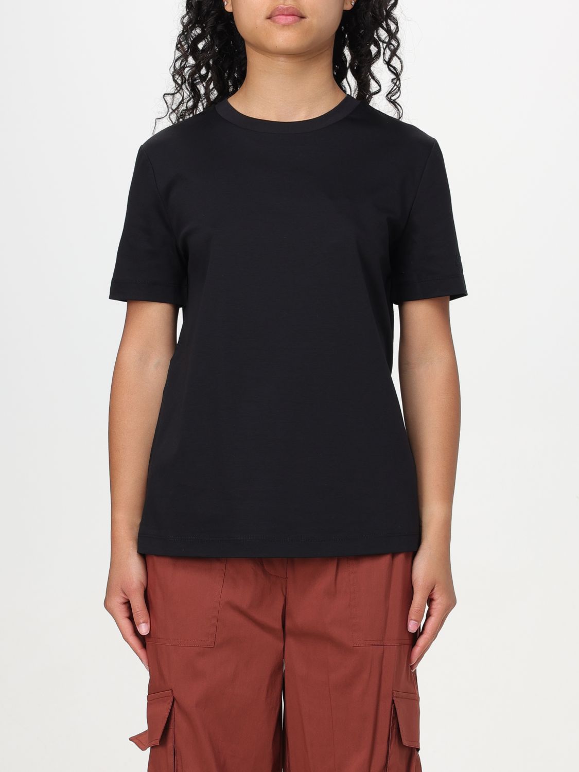 Max Mara T-shirt  Leisure Woman Color Black