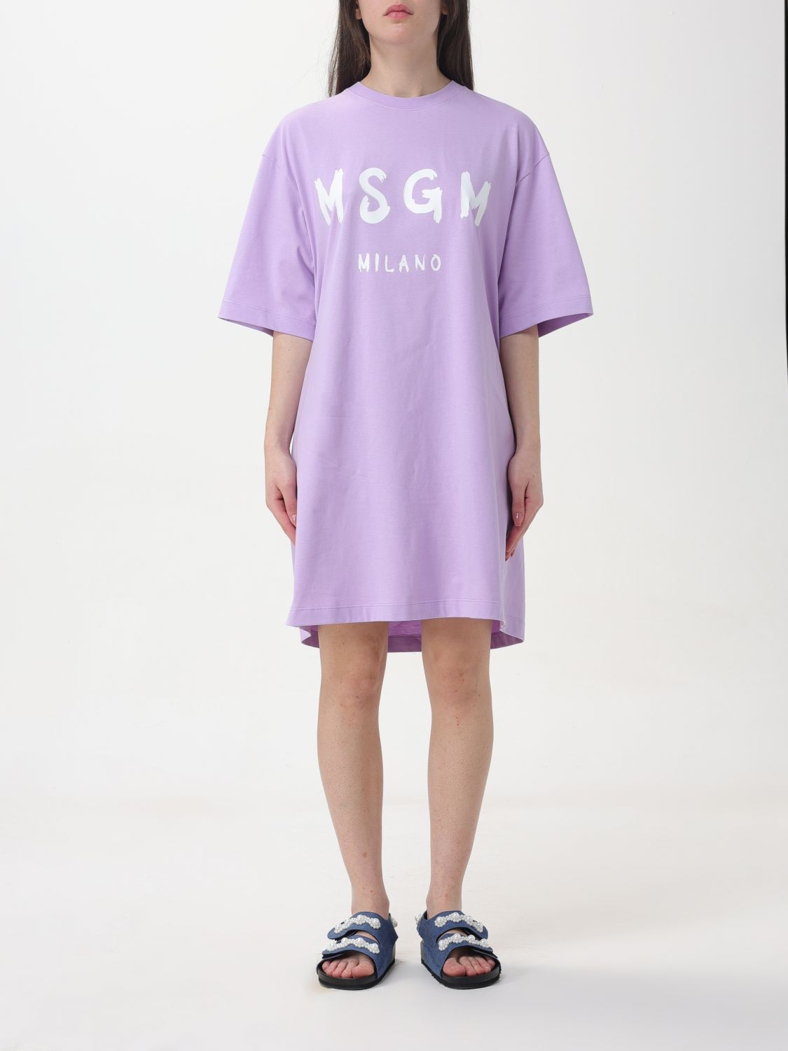 连衣裙 MSGM 女士 颜色 淡紫色