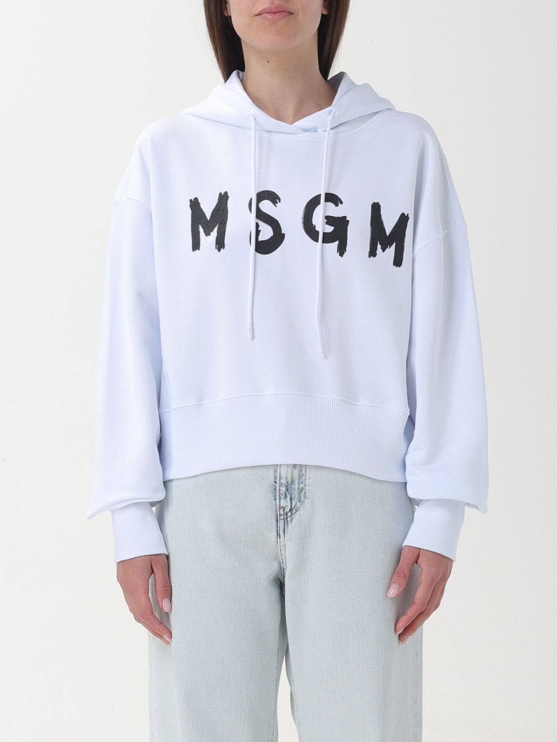 Msgm Sweatshirt  Woman Colour White