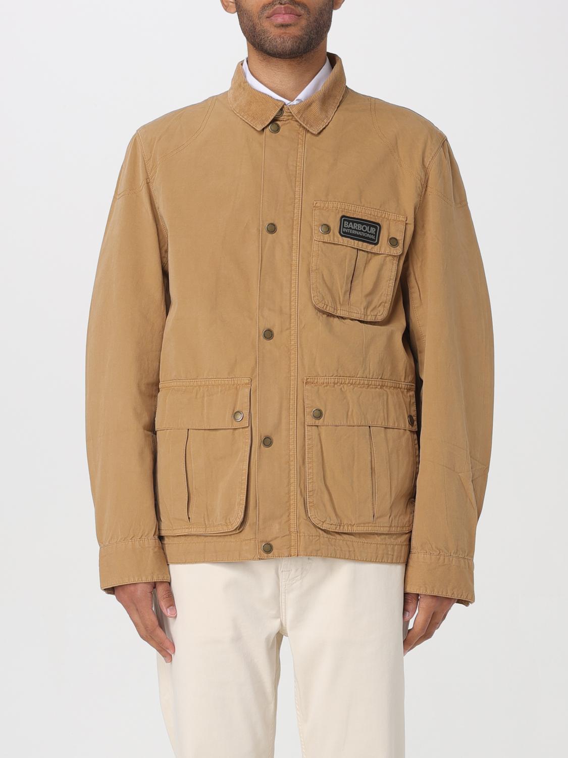 Shop Barbour Jacket  Men Color Beige