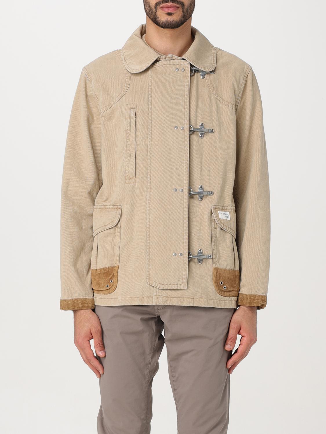 Fay Jacket Men Color Beige In Beige