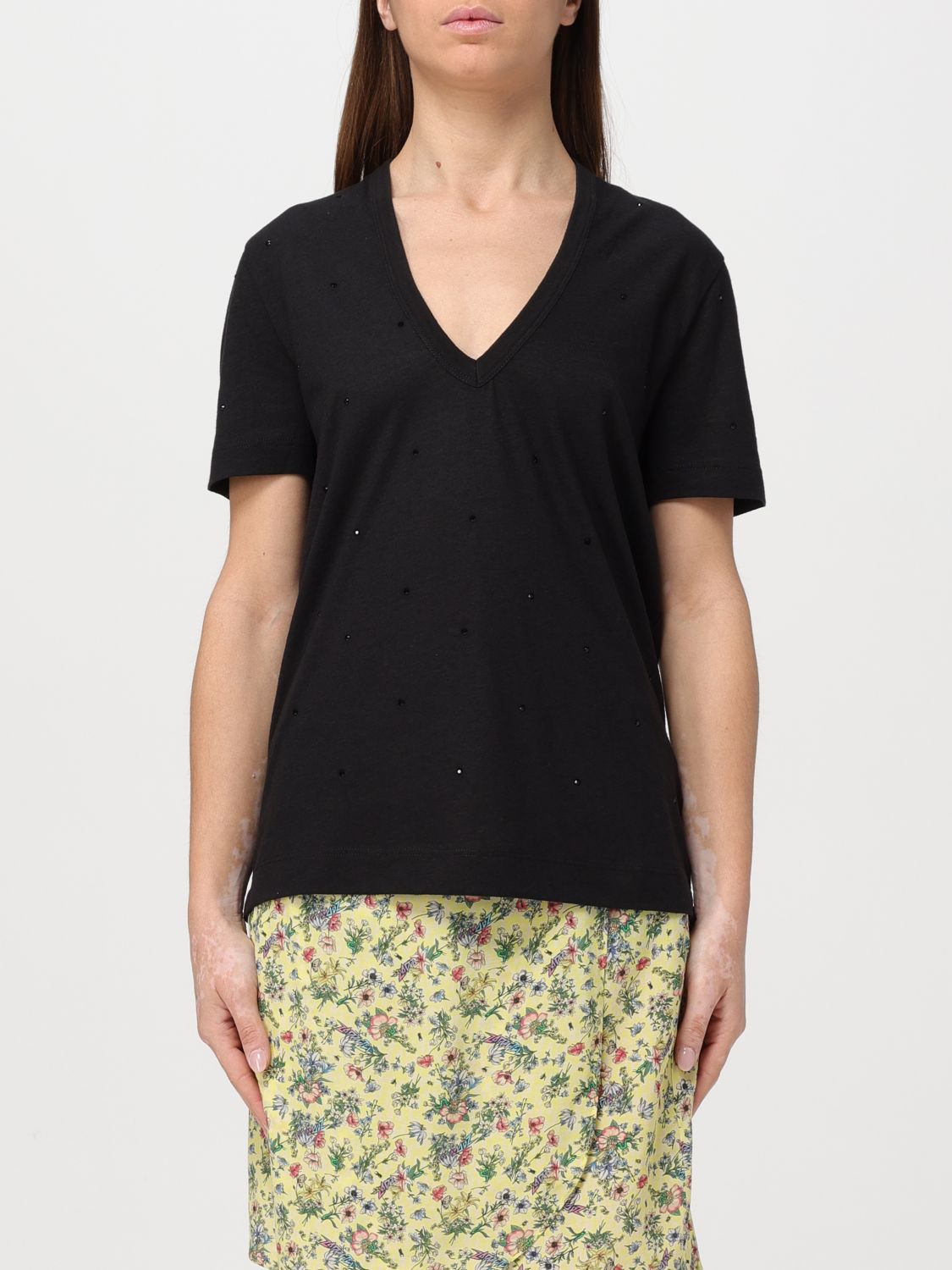 Shop Zadig & Voltaire T-shirt  Woman Color Black