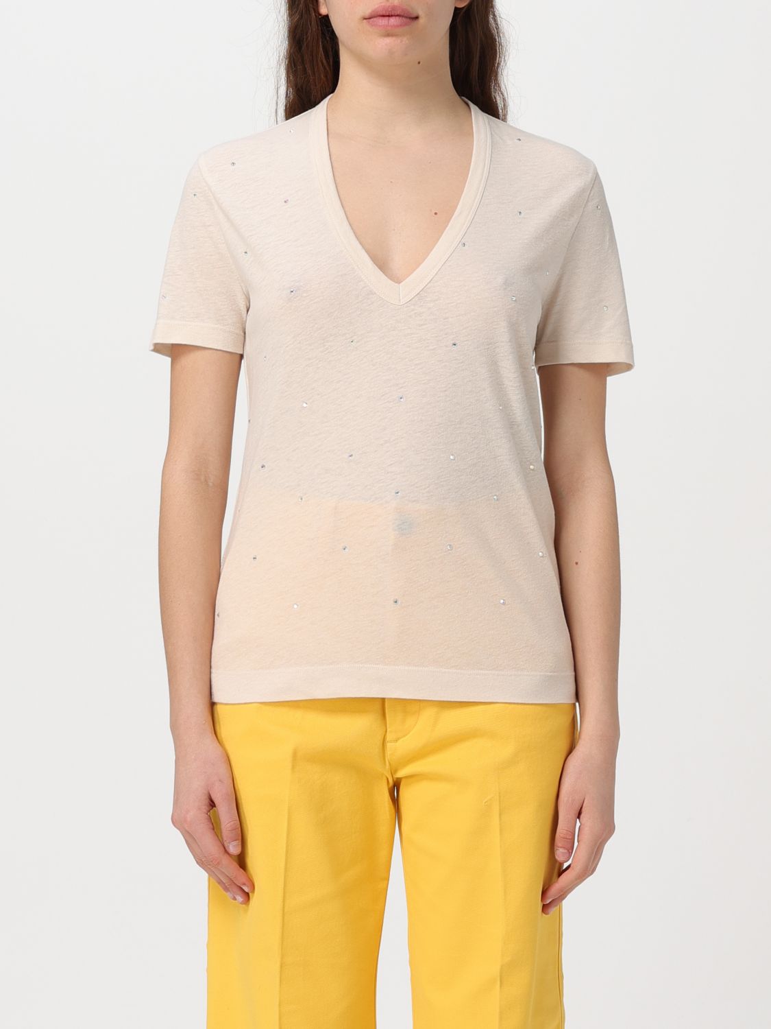 Zadig & Voltaire T-shirt  Woman Color Natural