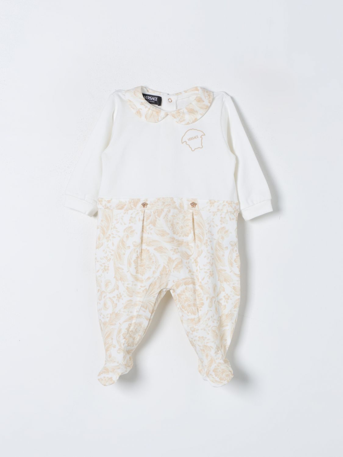 Shop Young Versace Tracksuit  Kids Color White