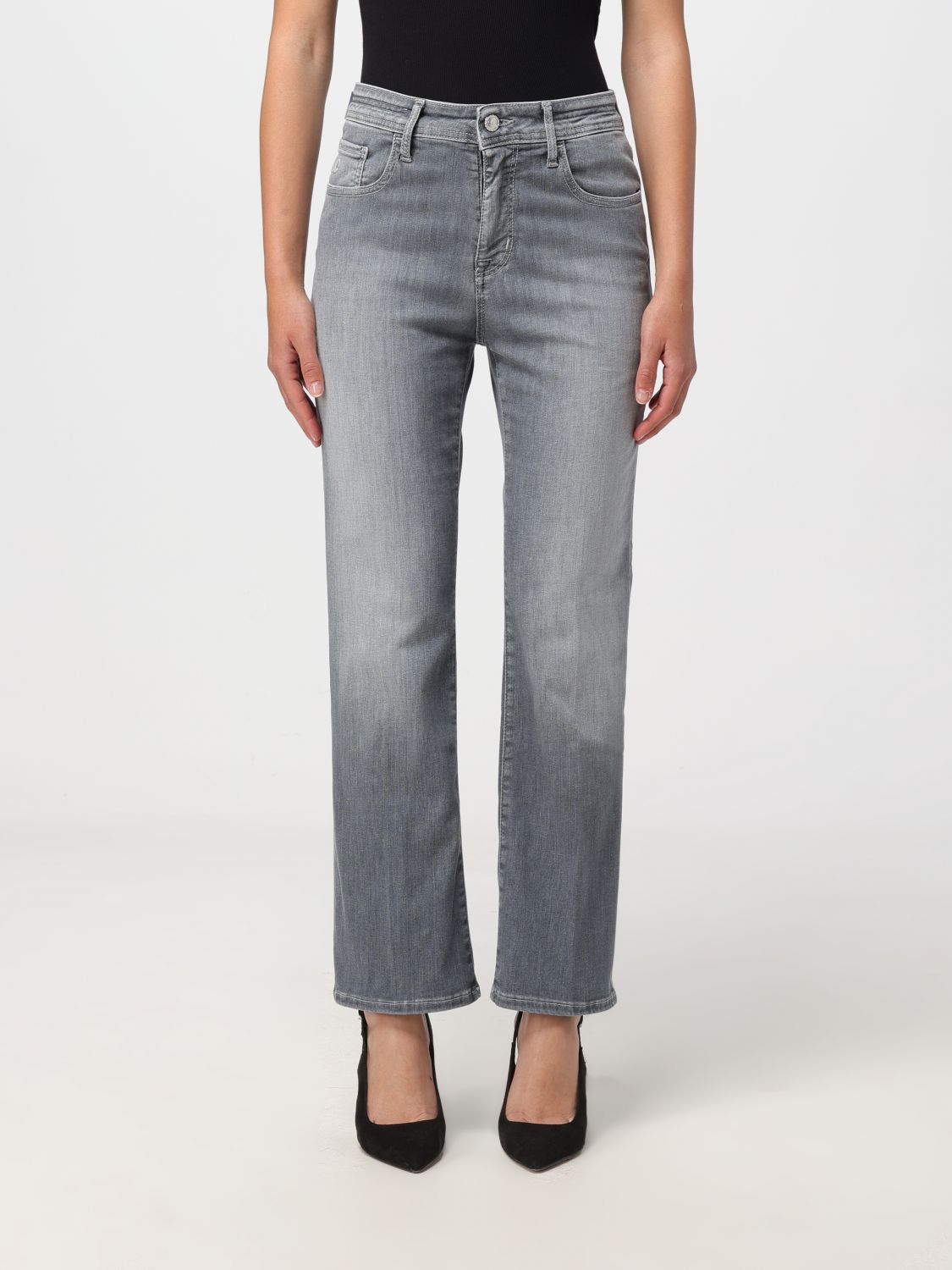 Shop Jacob Cohen Jeans  Woman Color Denim