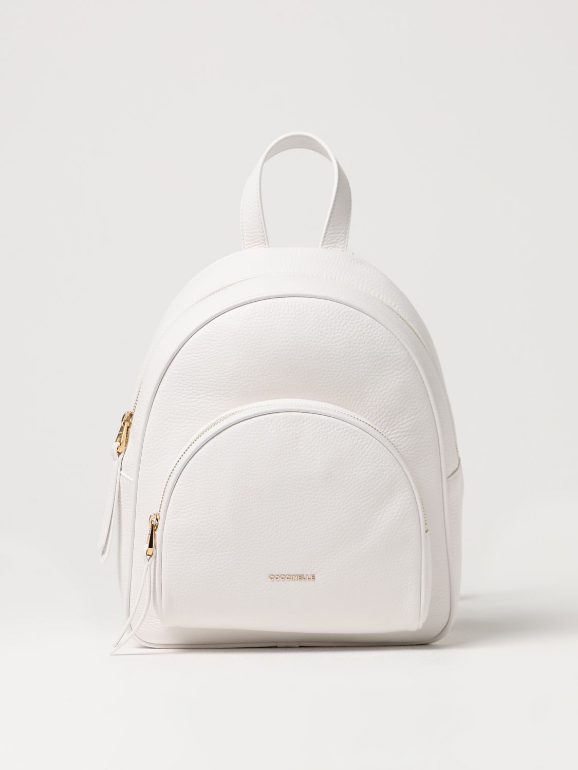 Shop Coccinelle Backpack  Woman Color White