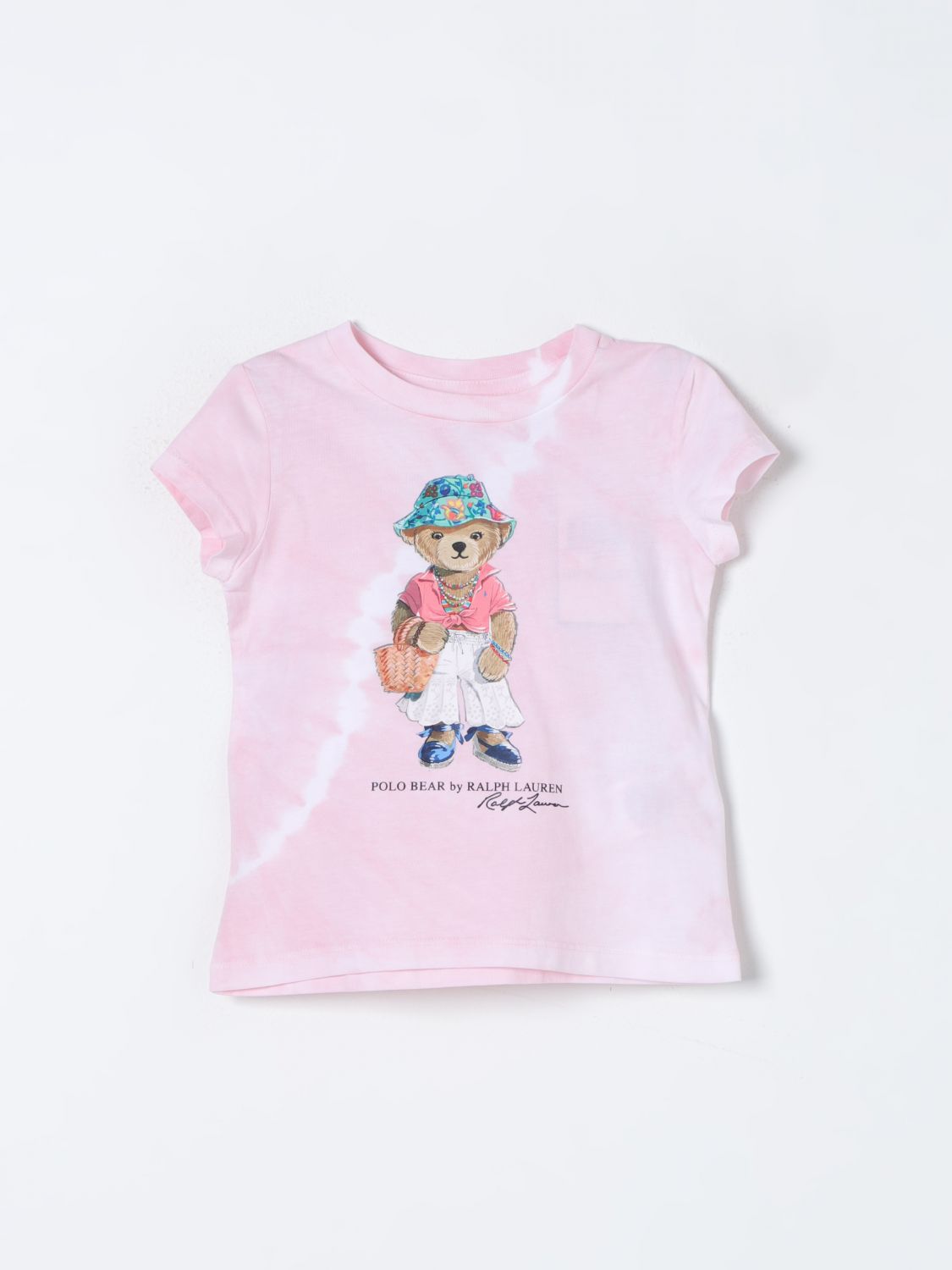 T恤 POLO RALPH LAUREN 儿童 颜色 粉色