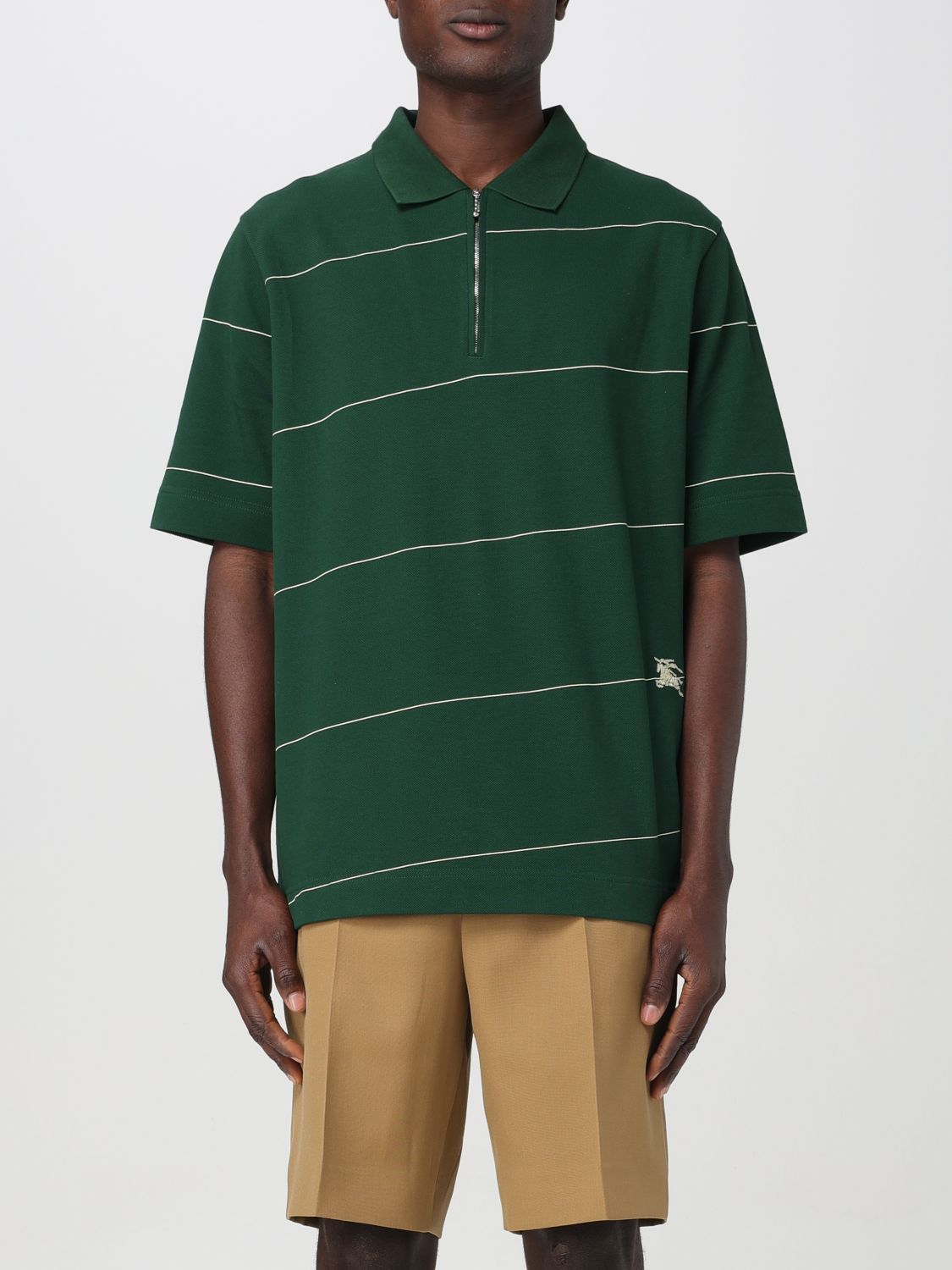 Burberry Polo Shirt  Men Color Green
