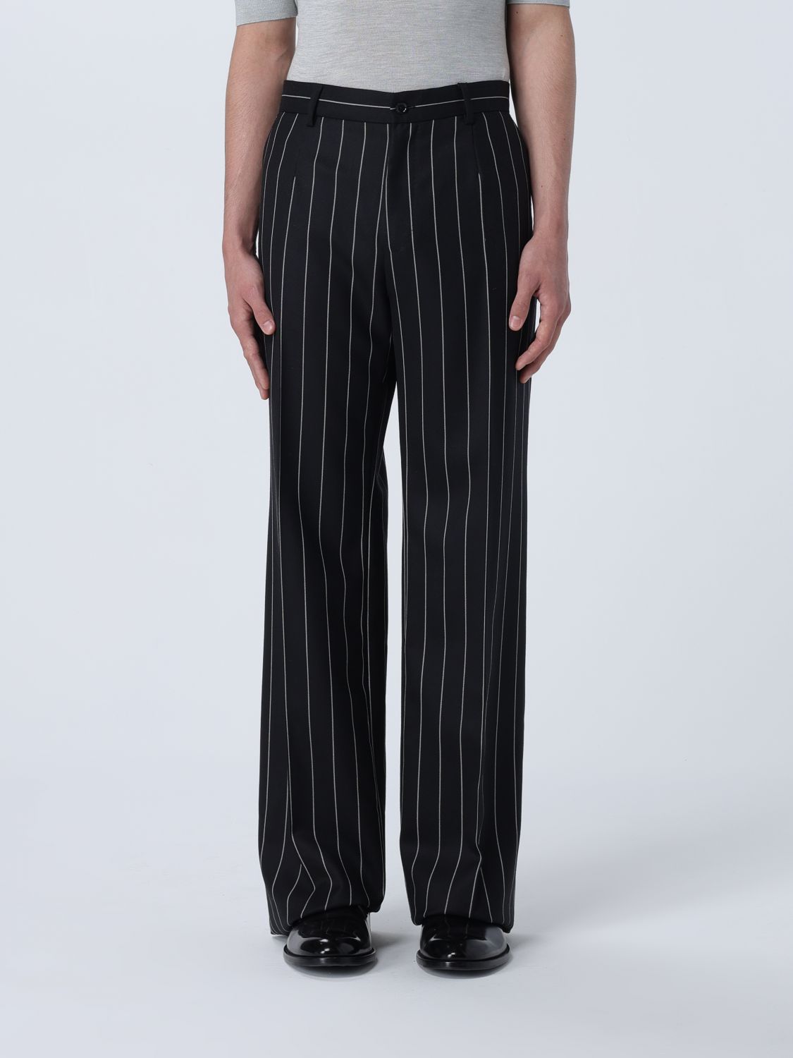 Shop Dolce & Gabbana Pants  Men Color Black