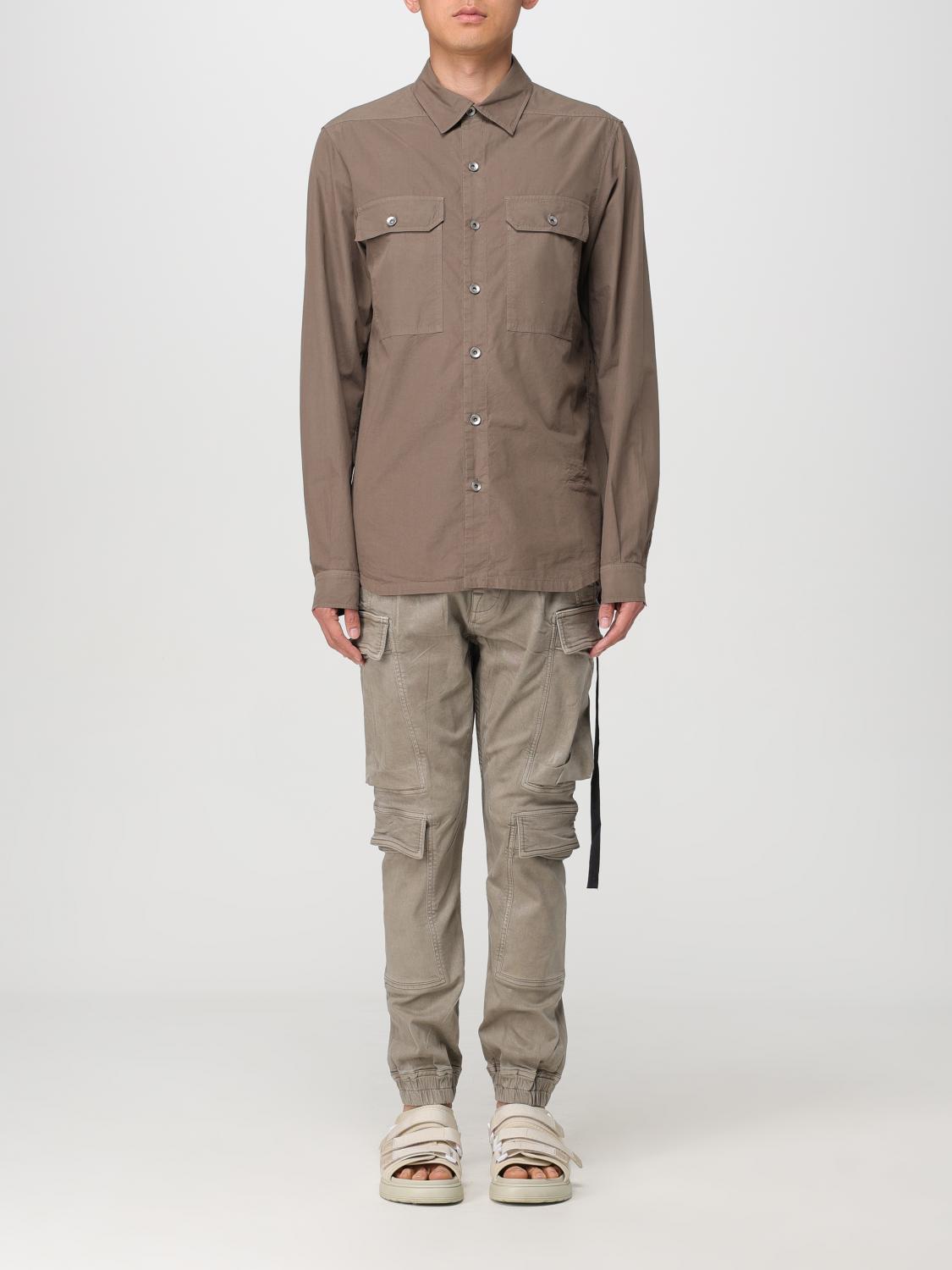 Shop Rick Owens Drkshdw Shirt  Men Color Dust