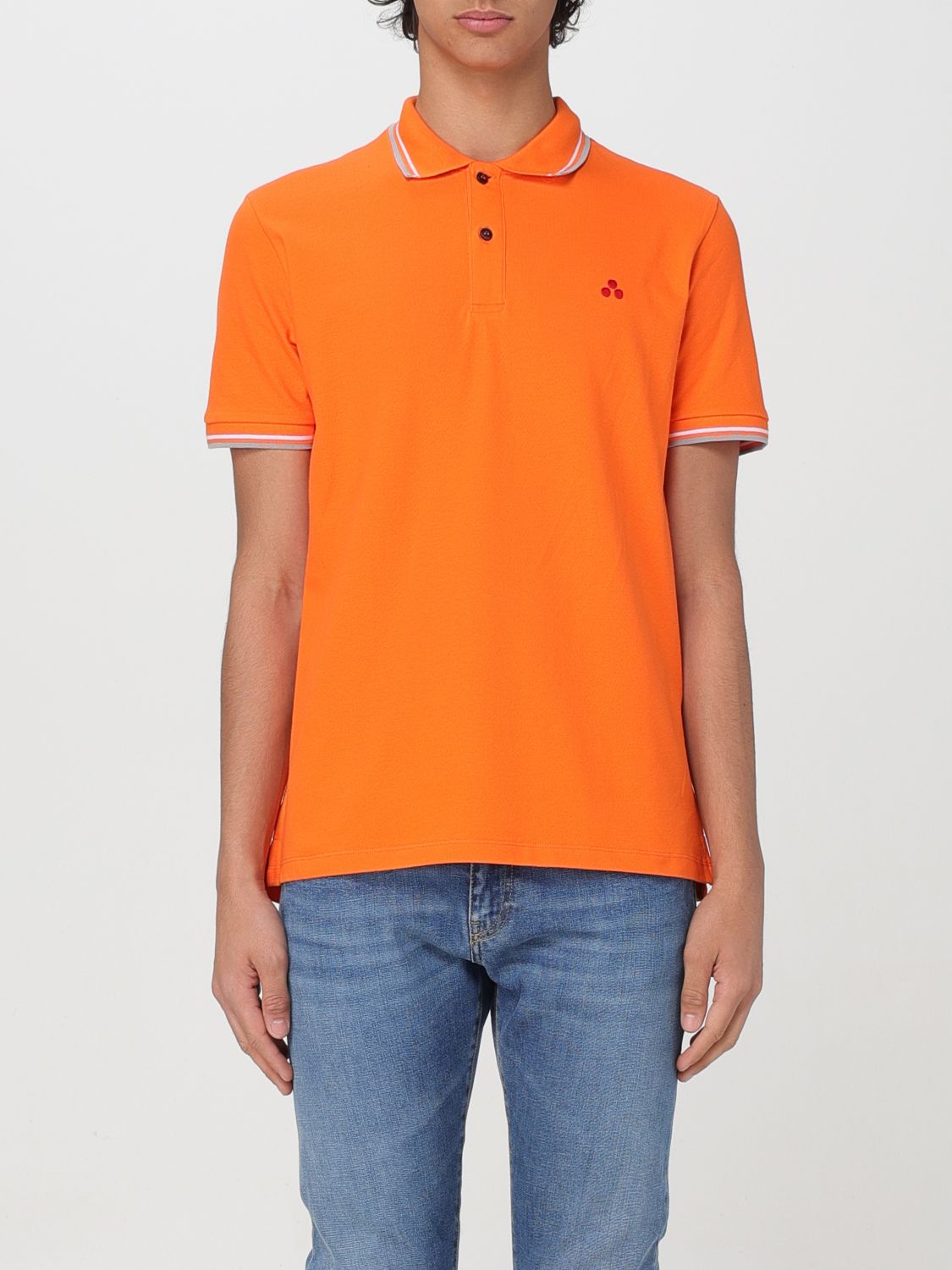 Peuterey Polo Shirt  Men Colour Orange