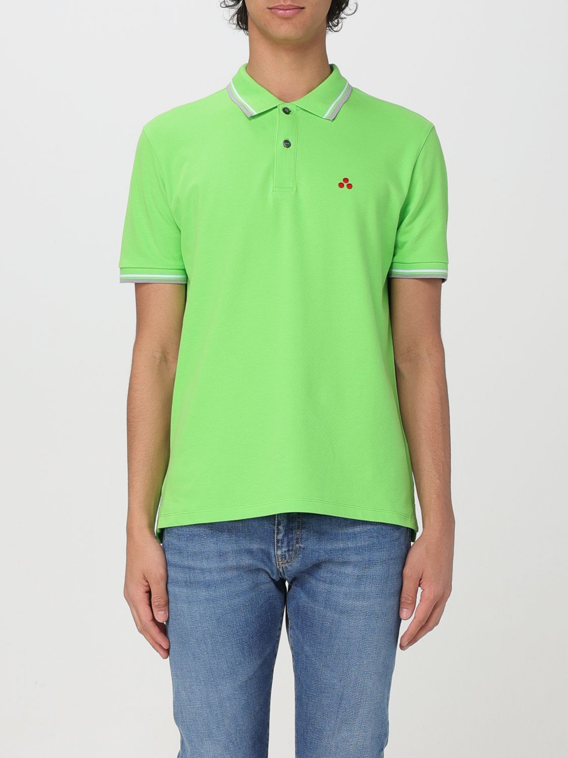 Peuterey Polo Shirt  Men Color Acid Green