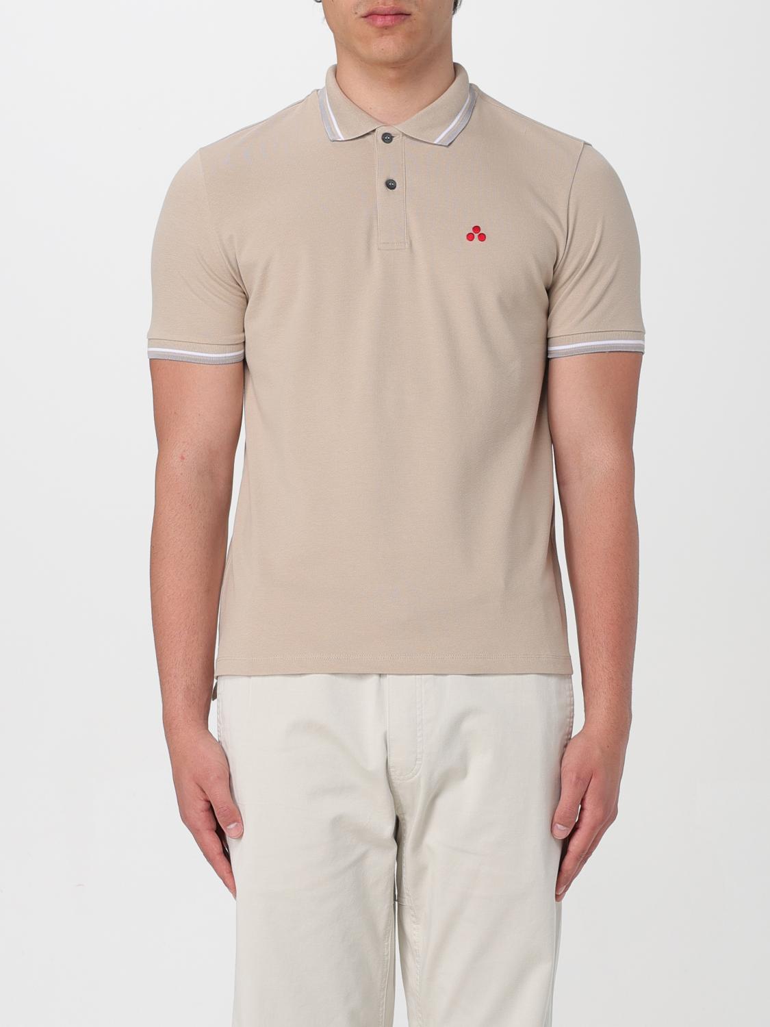 Shop Peuterey Polo Shirt  Men Color Beige