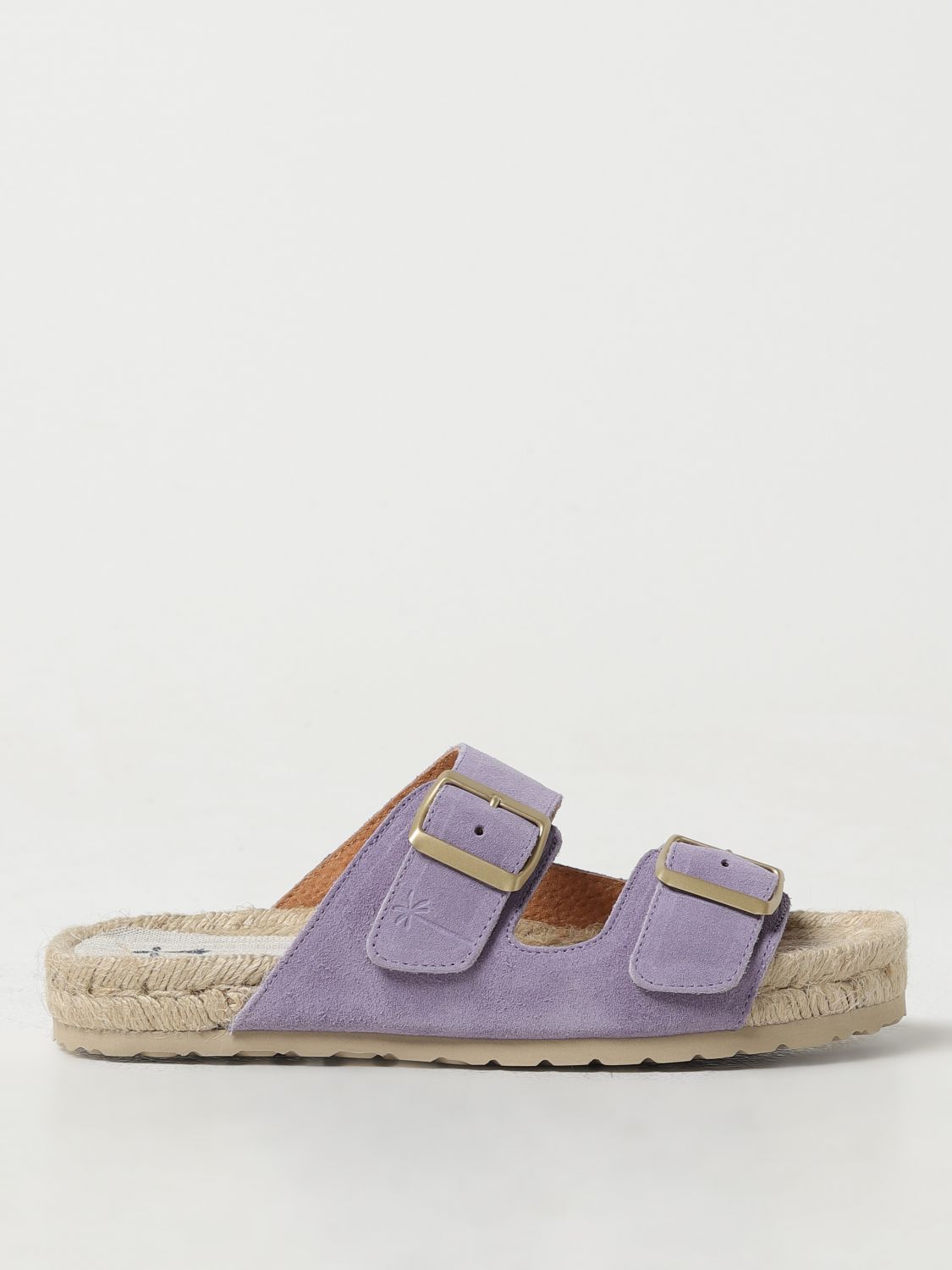 Shop Manebi Heeled Sandals  Woman Color Violet