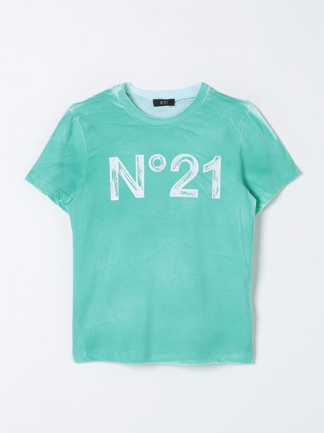 Shop N°21 T-shirt N° 21 Kids Color Green