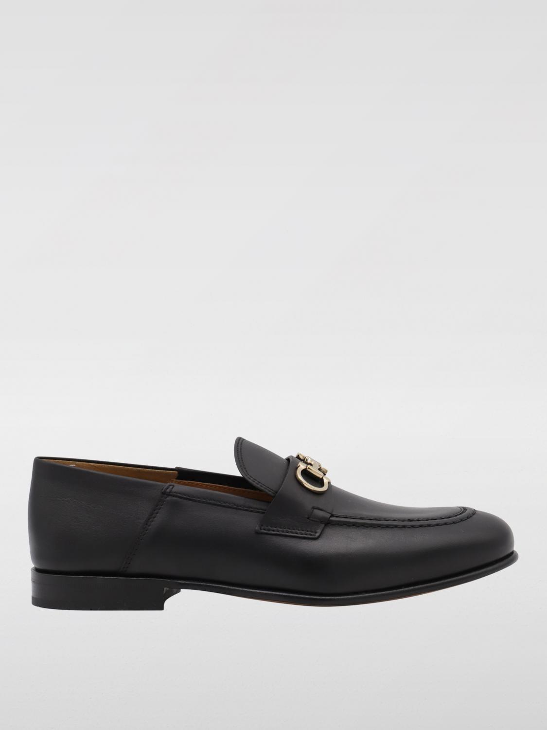 Shop Ferragamo Loafers  Woman Color Black