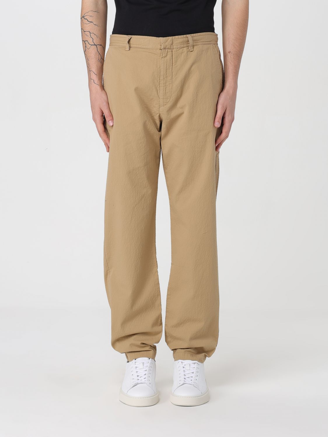 Ps By Paul Smith Pants Ps Paul Smith Men Color Sand