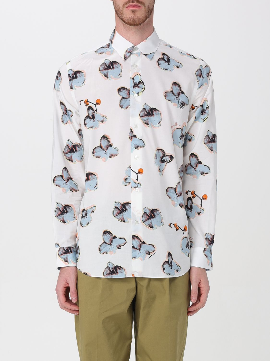 Ps By Paul Smith Shirt Ps Paul Smith Men Colour White