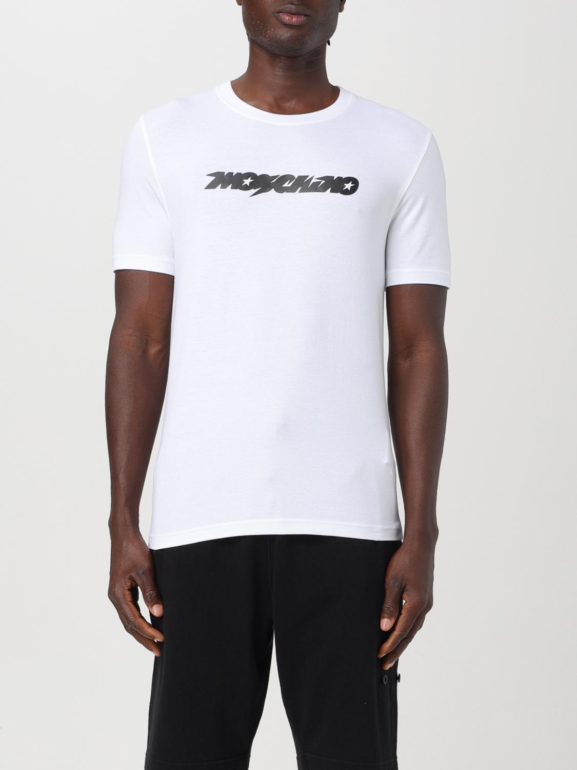 Shop Moschino Couture T-shirt  Men Color White