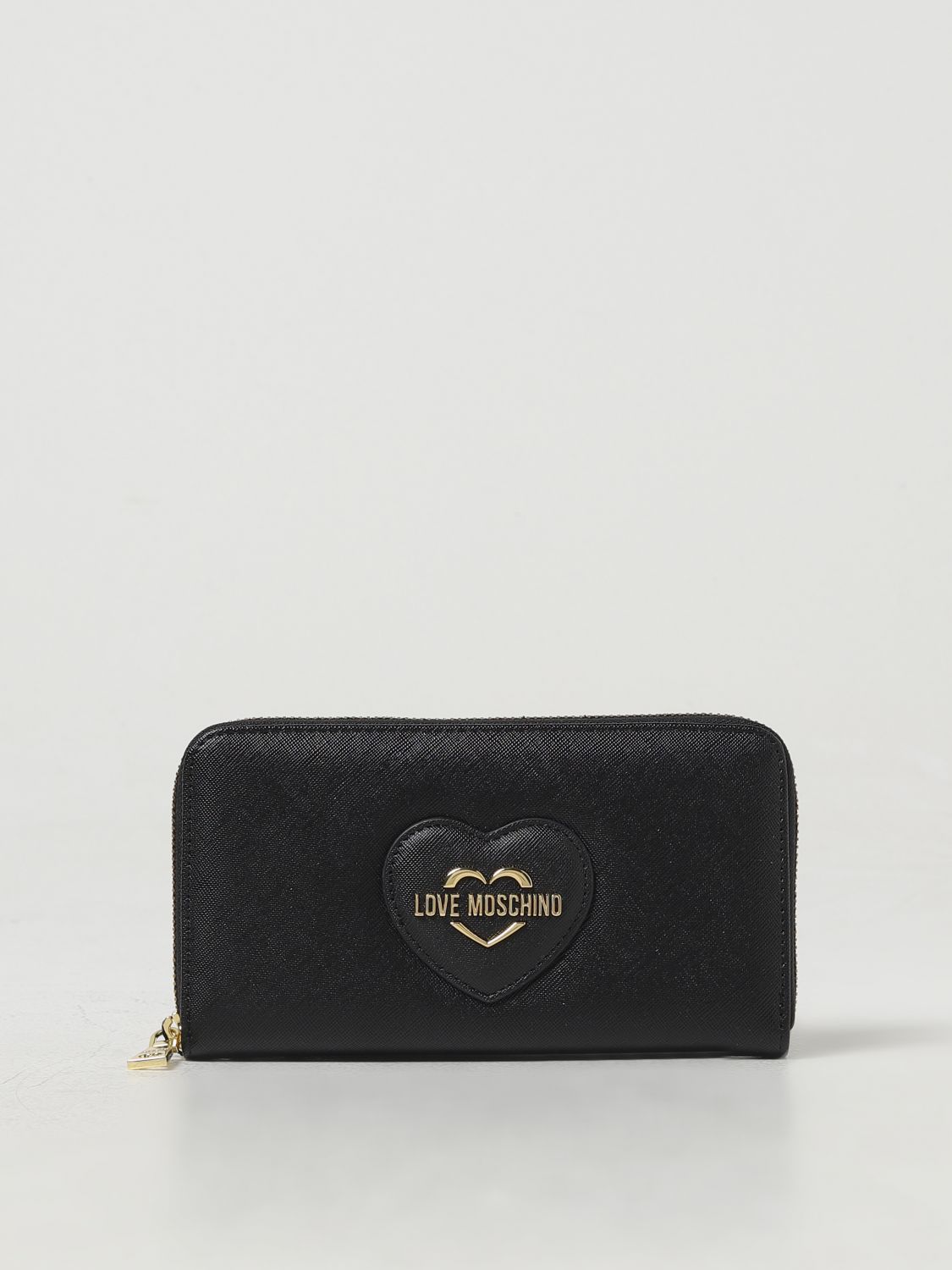 Shop Love Moschino Wallet  Woman Color Black