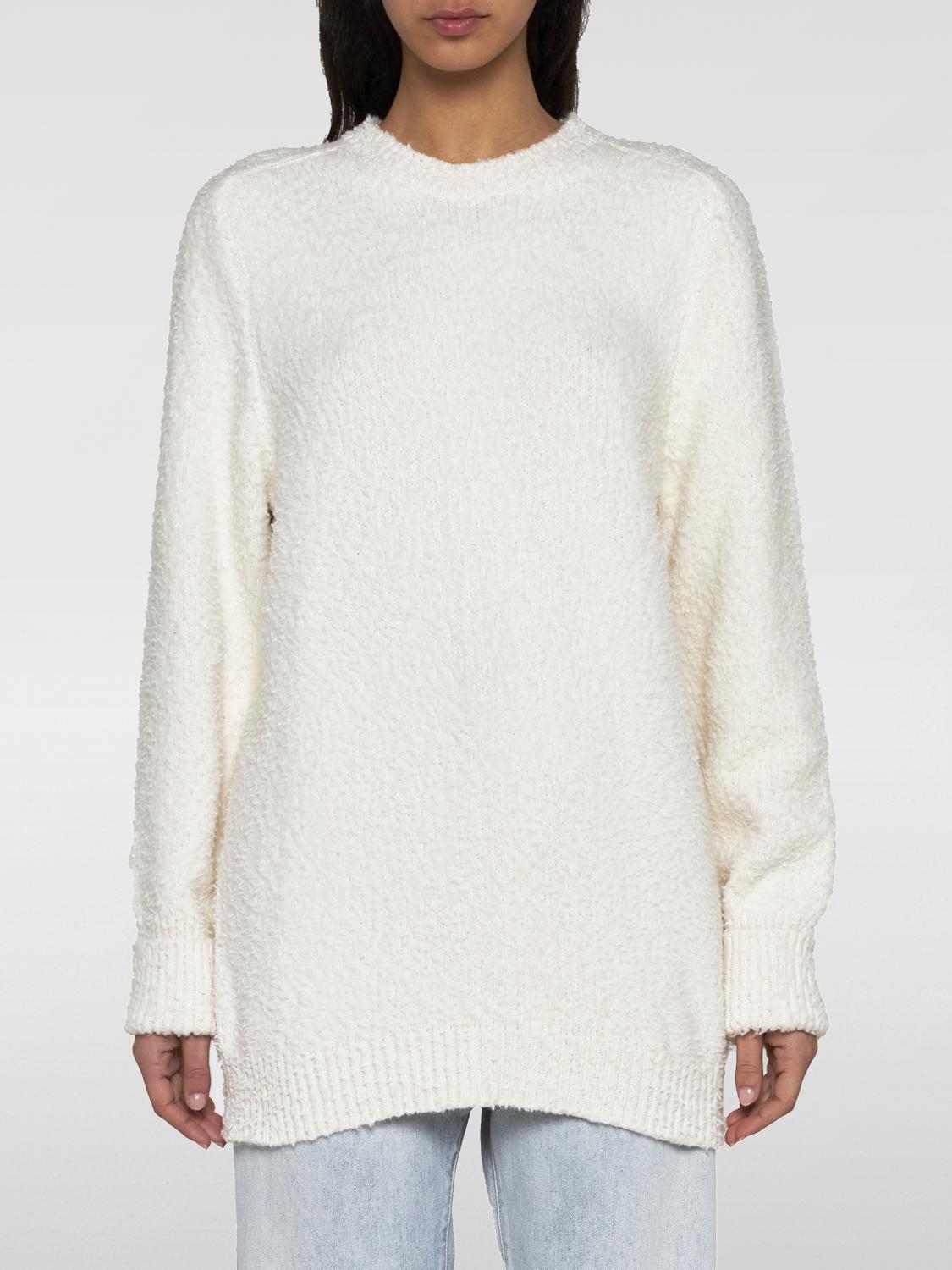 Shop Maison Margiela Sweater  Woman Color Beige