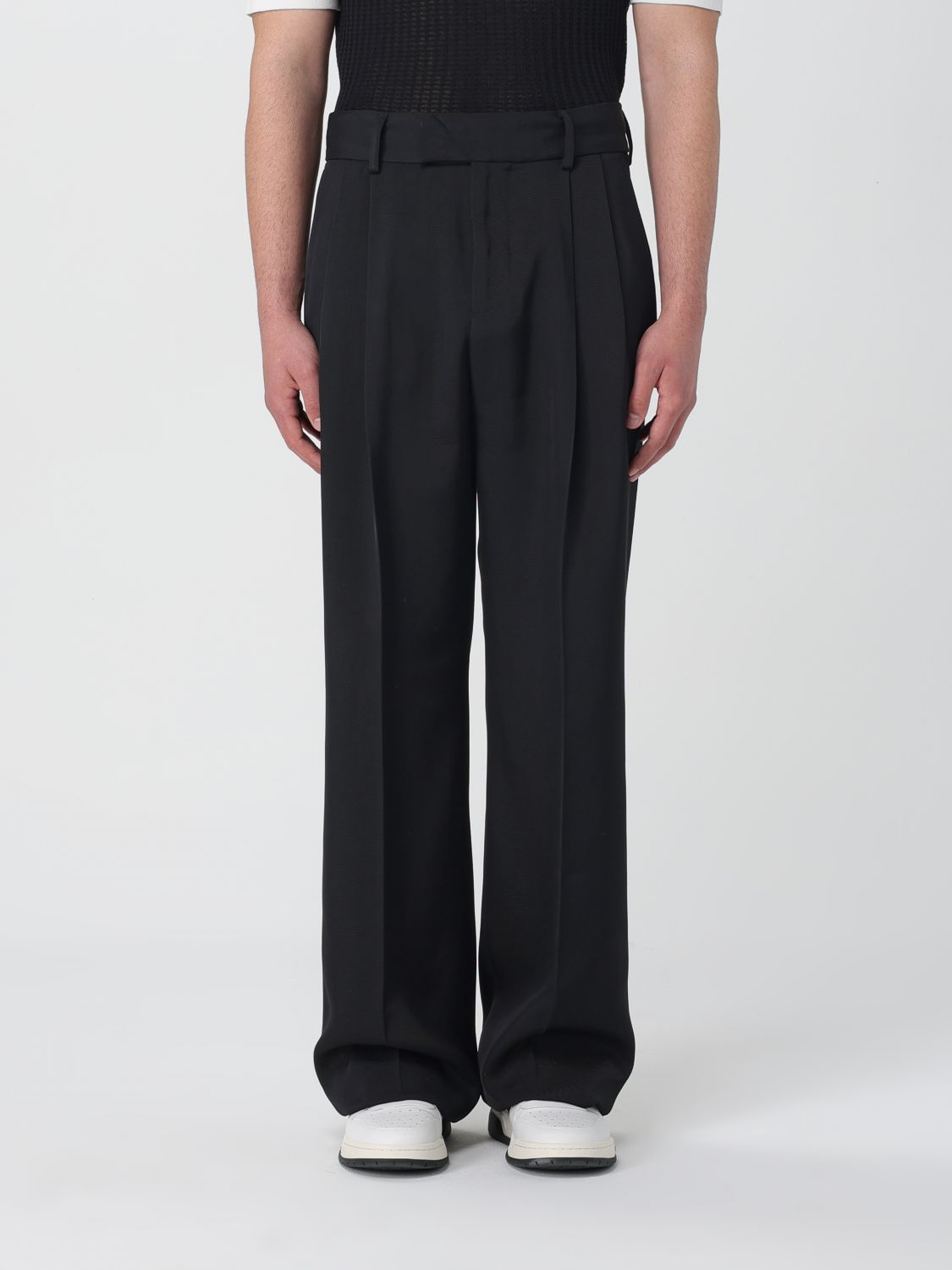 Shop Amiri Pants  Men Color Black