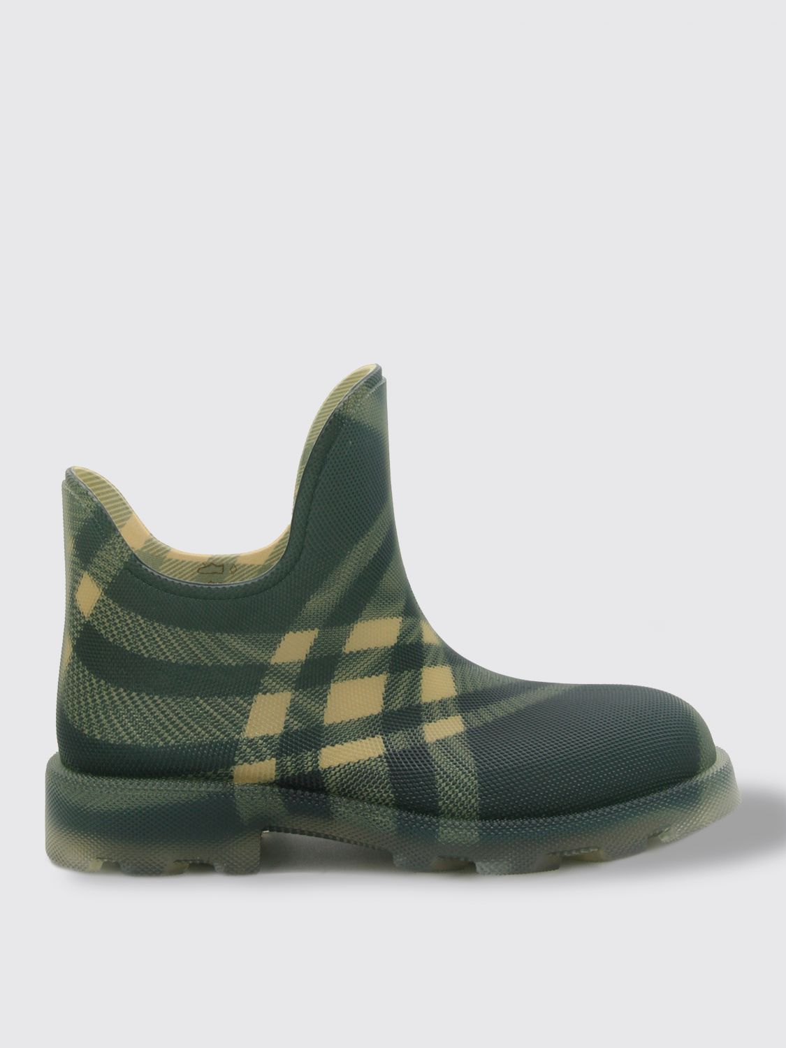 Shop Burberry Boots  Men Color Green