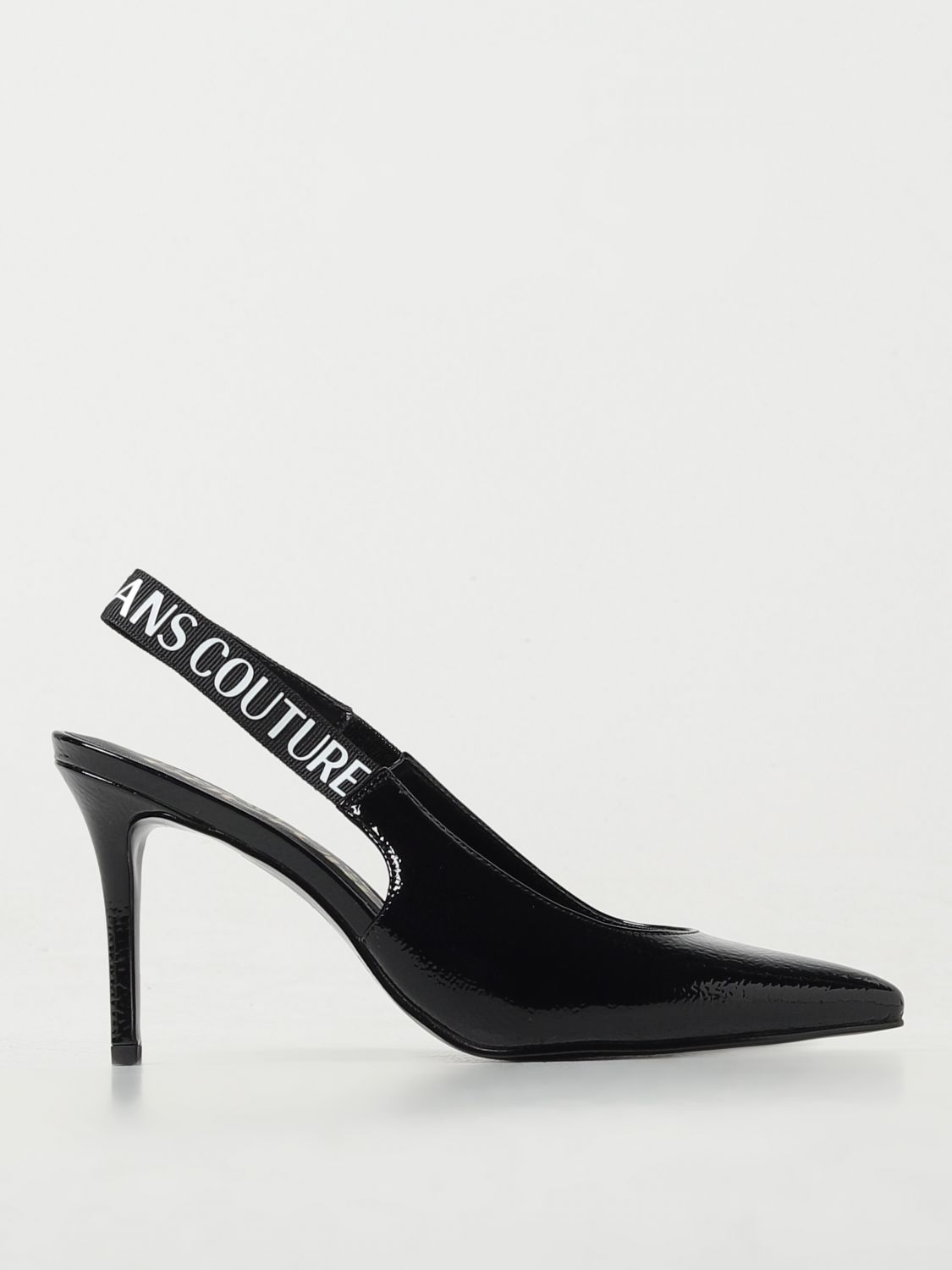 Versace Jeans Couture High Heel Shoes  Woman Color Black