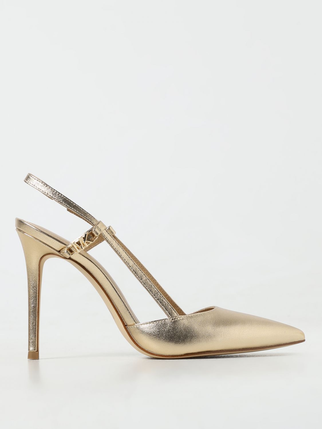 Michael Kors High Heel Shoes  Woman Color Gold