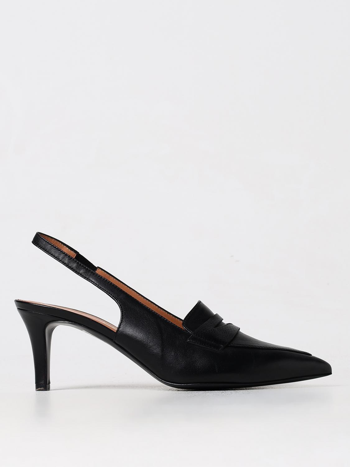 Via Roma 15 High Heel Shoes Woman Color Black In Black