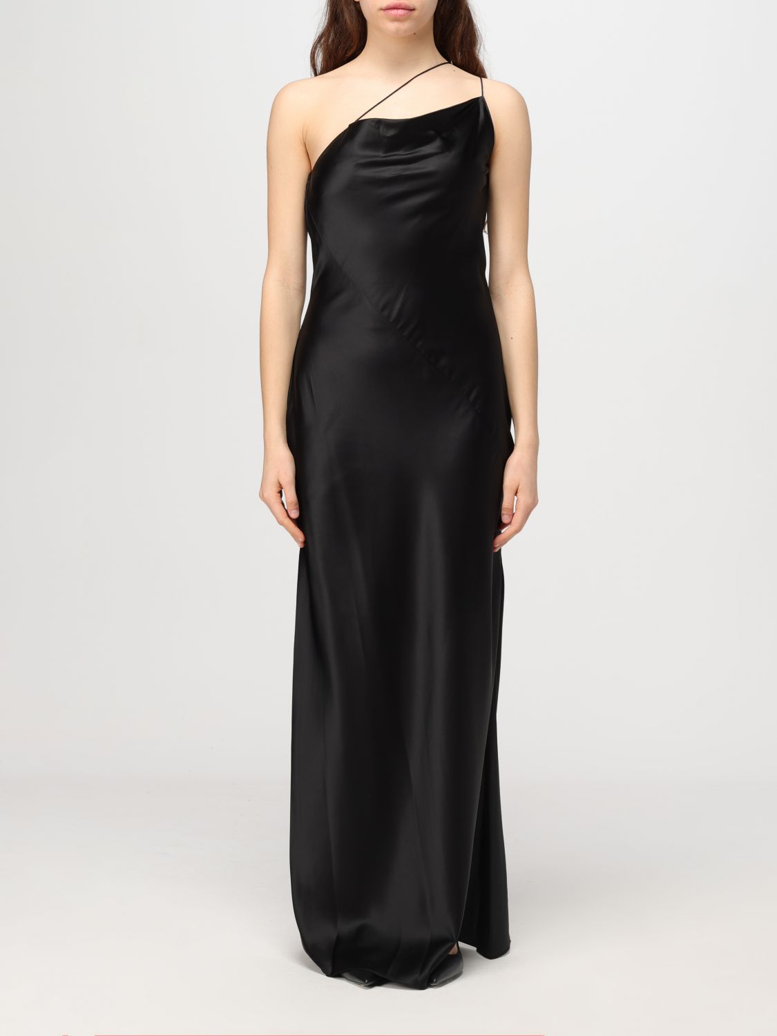 Shop Calvin Klein Dress  Woman Color Black