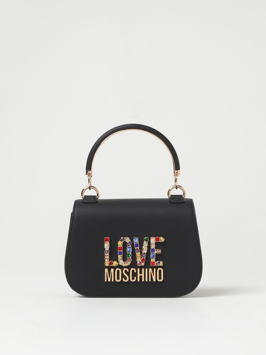 Shop Love Moschino Handbag  Woman Color Black