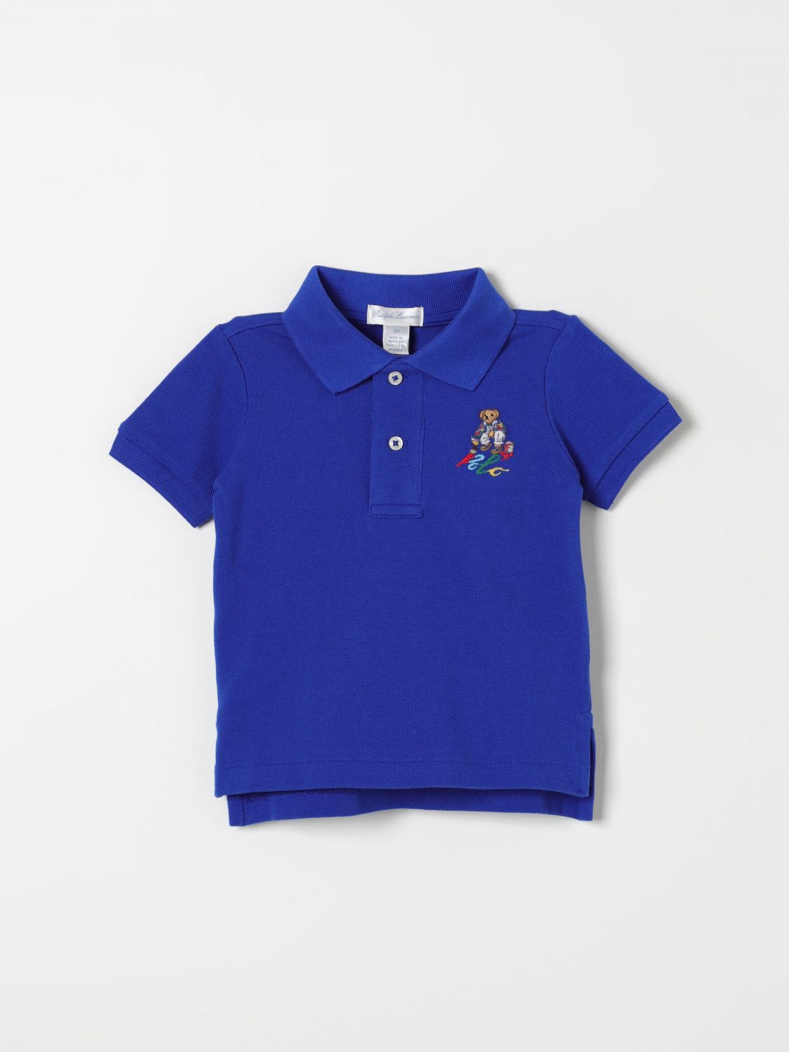 Shop Polo Ralph Lauren T-shirt  Kids Color Blue