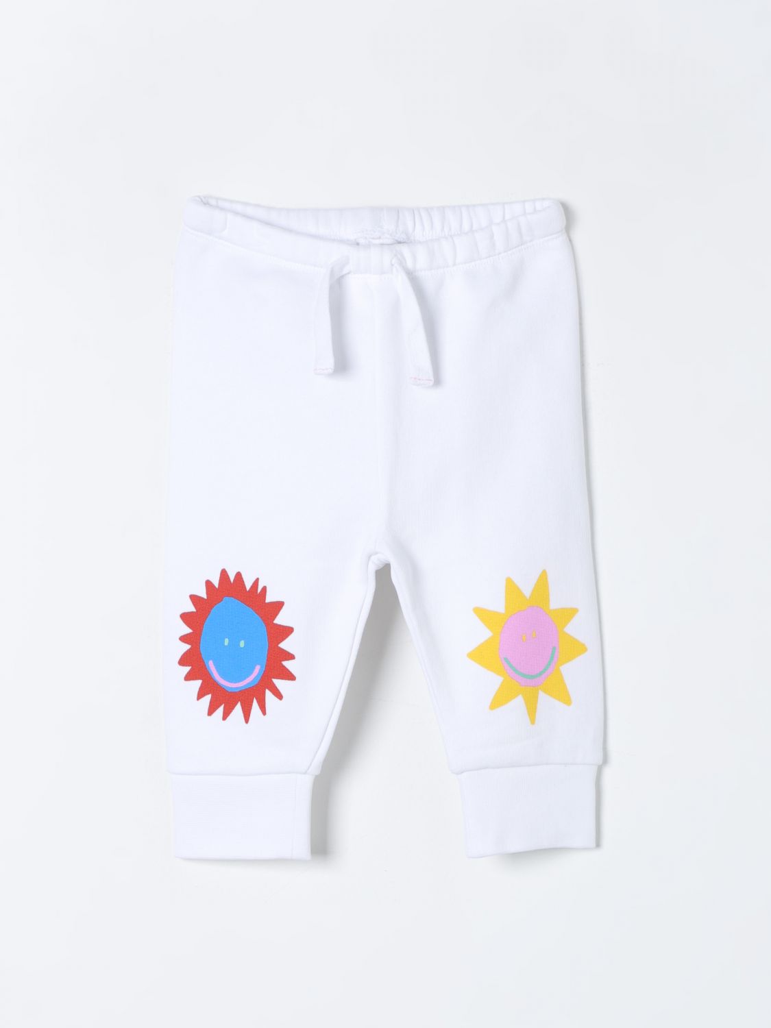 Shop Stella Mccartney Pants  Kids Kids Color White