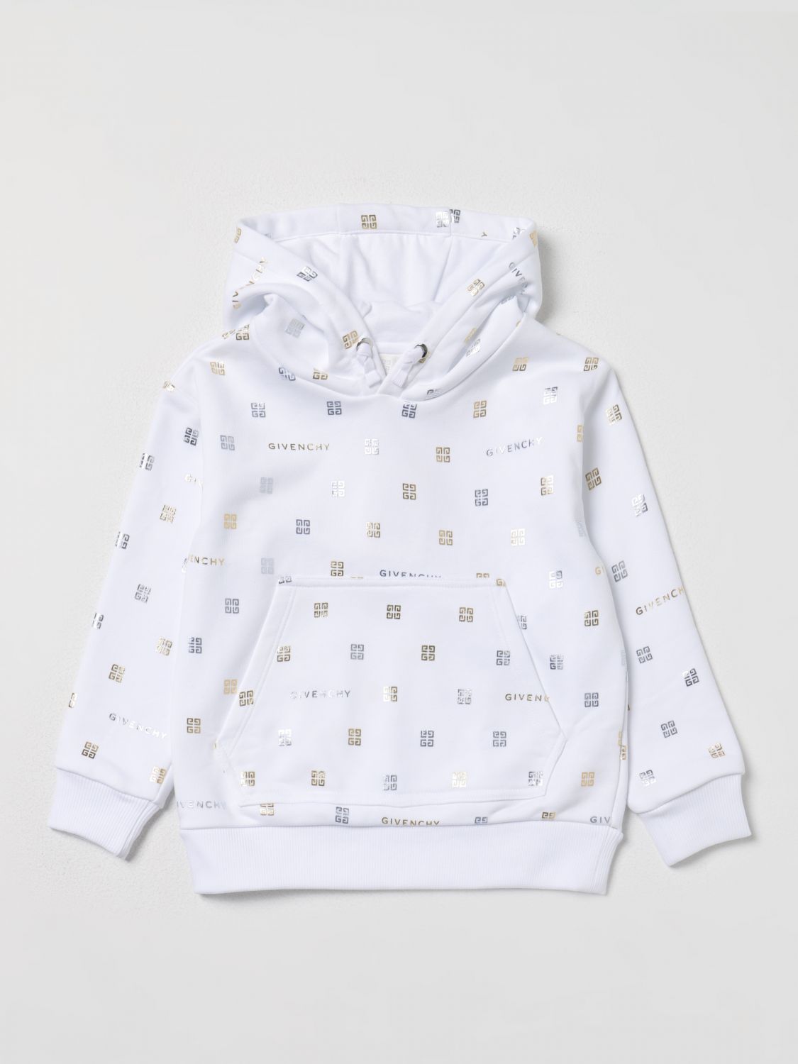 Shop Givenchy Sweater  Kids Color White