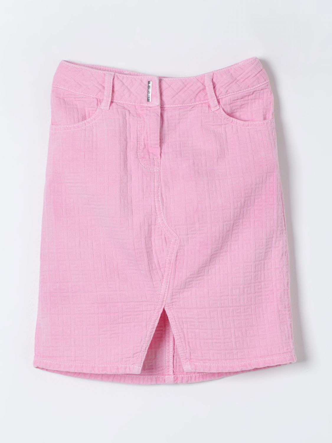 Shop Givenchy Skirt  Kids Color Pink