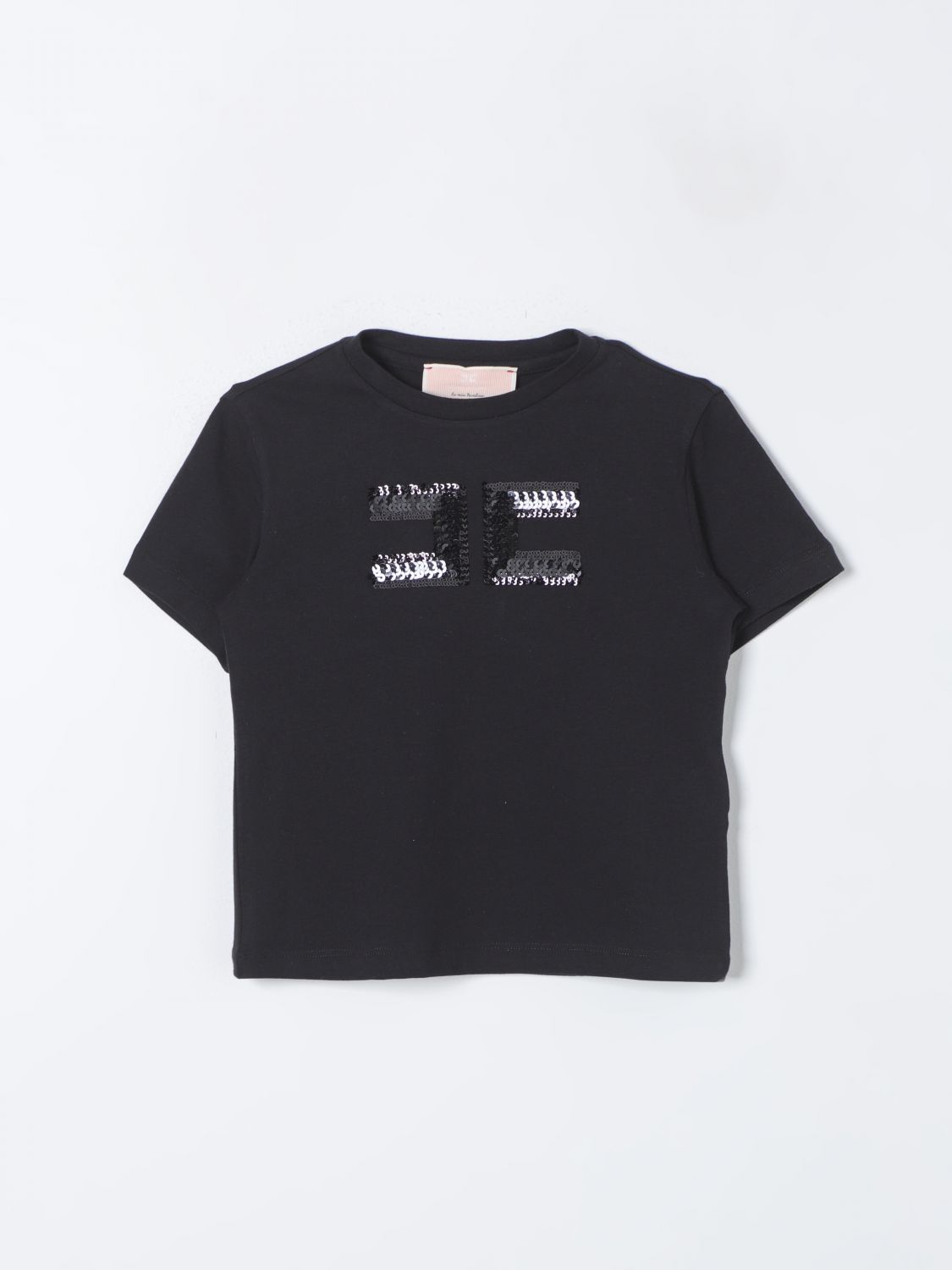 Elisabetta Franchi La Mia Bambina T-shirt  Kids Colour Black In 黑色