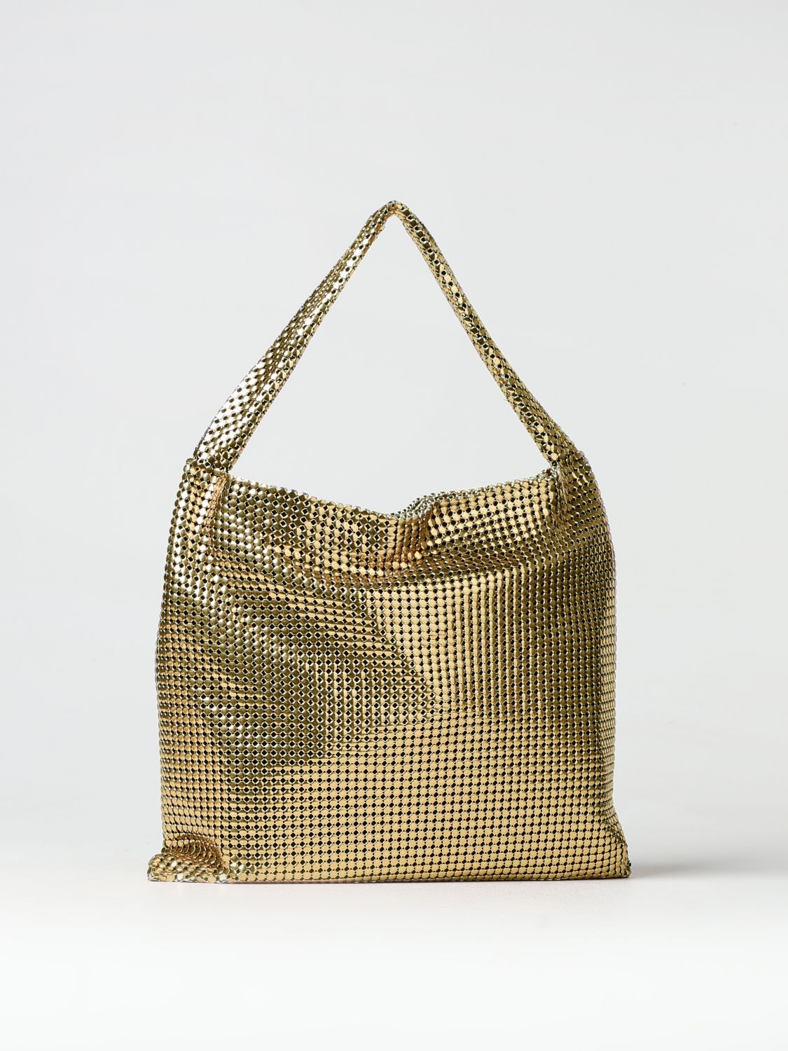 Shop Rabanne Tote Bags  Woman Color Gold